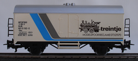 Treintje Modelspoor Reclame (4415)