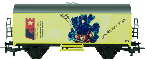 150 jaar Aken - Maastricht (geel) (4415.359)